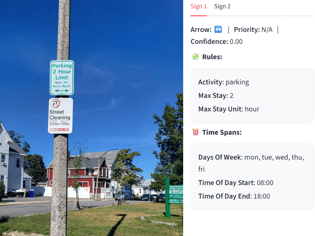 AI Sign Reader & CDS Integration